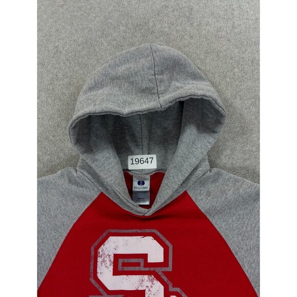 USC Trojans Holloway Campus Hoodie Sweatshirt (Men's Small) Red/Gray - Picture 4 of 12